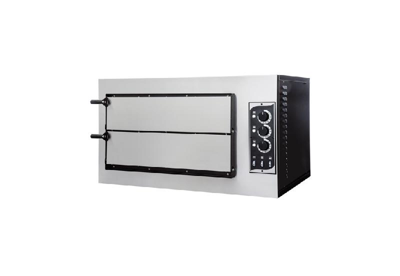 Four à pizza électrique 1 + 1 pizzas Ø 45 cm SMALL BASIC 3T Prismafood_0