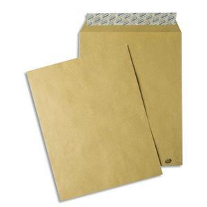 GPV - Paquet de 50 pochettes kraft brun auto-adhésives 85g - Format C4 229 x 324 mm - Éco-responsables, fabriquées en France_0
