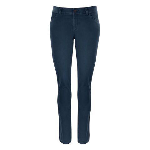 JAMES HARVEST OFFICER PANTALON FEMMES BLEU - TAILLE 44 - ENTREJAMBE 82 CM