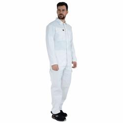 Lafont - Pantalon de travail simple DIOPTASE Blanc Taille 2XL - XXL blanc 3609705766135_0