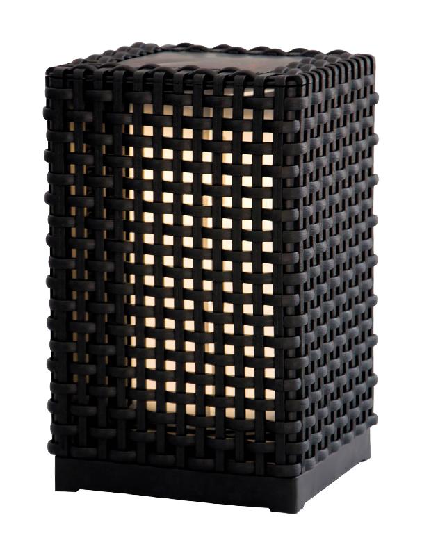 Lampadaire solaire extérieur 24,5cm - 20lm - Étanche IP44 - Elexity_0