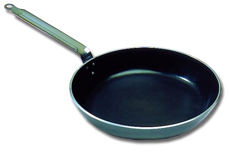 MATFER - POÊLE RONDE CLASSE CHEF + ANTI-ADHÉRENTE ALUMINIUM & INOX 280 MM - 906028