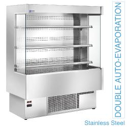 Meuble mural réfrigéré tout inox MTX-12 - acier inox 304, 4 niveaux, groupe compresseur intégré_0