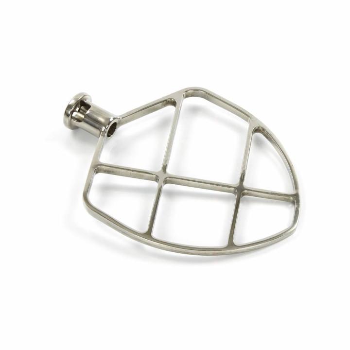 Mixer planétaire 7L - Batteur plat en acier inoxydable_0