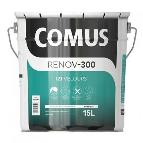 PEINTURE PHASE AQUEUSE - FINITION VELOURS - 1 LITRE - IZI'VELOURS COMUS