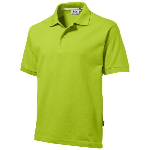 Polo manches courtes pour homme Forehand 33S01722 - maille piquée 100% coton peigné 200-220 g/m²_0