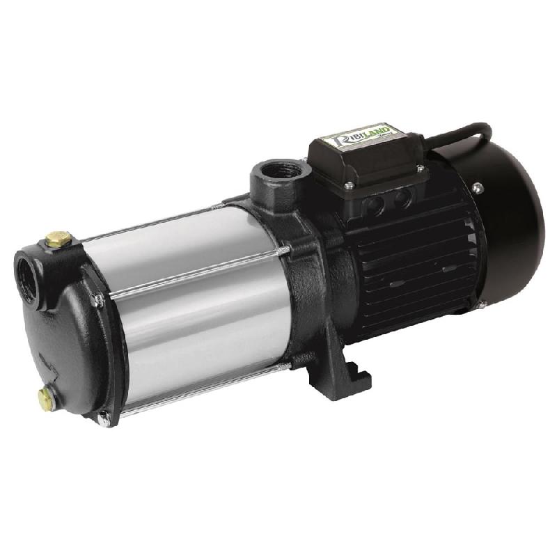 Pompe à eau multicellulaire auto-amorçante triphasée 1450W - 5,5 bars - 5 turbines inox PRMCA5-TRI_0