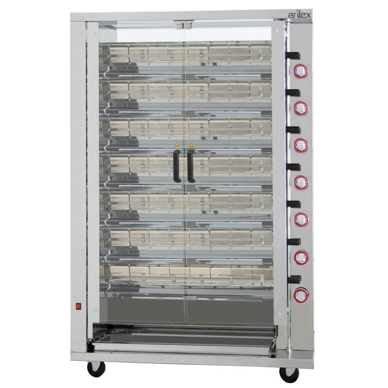 Rôtissoire verticale à gaz 7ASG à 7 lames Arilex - g55373g026_0