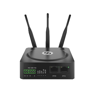 Routeur cellulaire 2G/3G/4G-LTE Cat 4 avec WiFi 2,4GHz - Robustel R1511-4L-A - 2 ports Ethernet et RS232/RS485_0