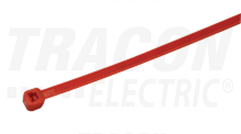 Serre-câble classique, rouge 140×3.6mm, d=2-36mm, pa6.6_0