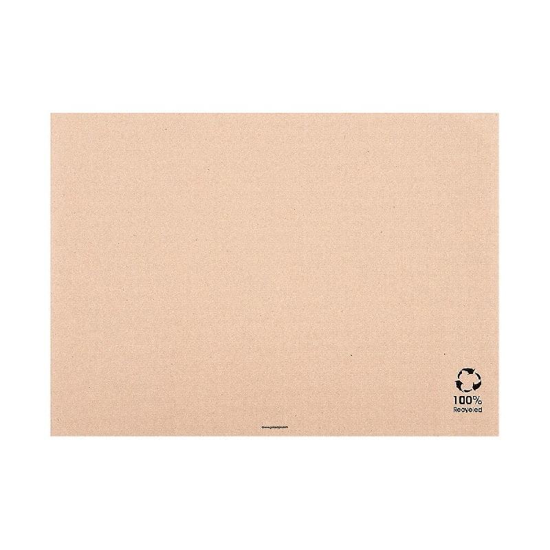 Set de table XL recyclé 80G/M2 35x50cm naturel papier - par 1000_0