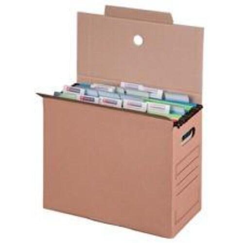 Smartboxpro Lot de 10 Boîte à archive pour dossiers suspendus, dos de 160 - 4250414106409_0