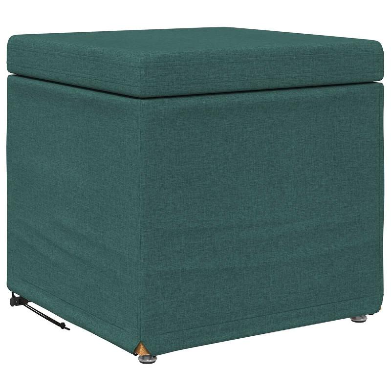 Tabouret Vert foncé 41 x 41 x 40 cm Tissu et bois stratifié Modèle Apex Prestige Plus - 8721359492941_0