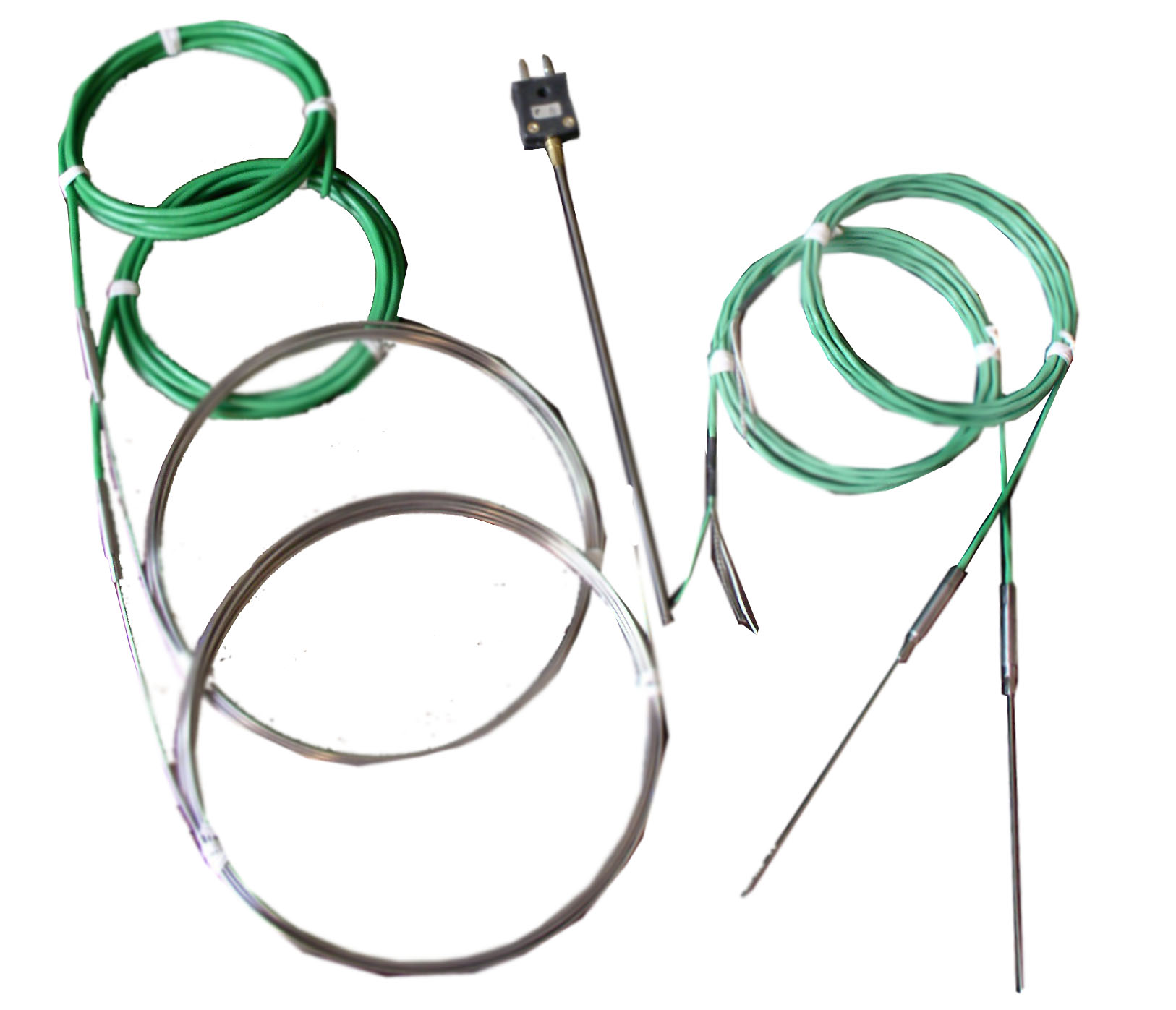 Thermocouple à isolant minéral - Température de -200 à +1200°C - Ø gaine de 0.5mm à 8mm - Sortie câble, prise, boîtier_0