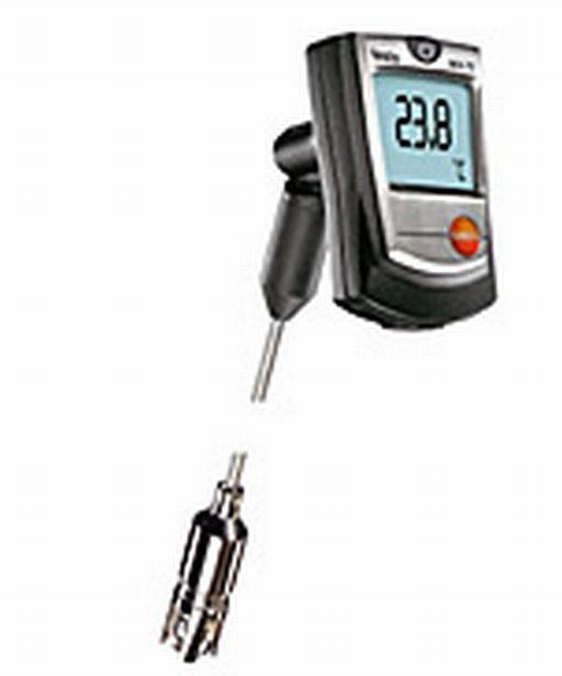 Thermomètre de contact Testo 905-T2 - Sonde à lamelles souples - Temps de réponse rapide et haute précision_0