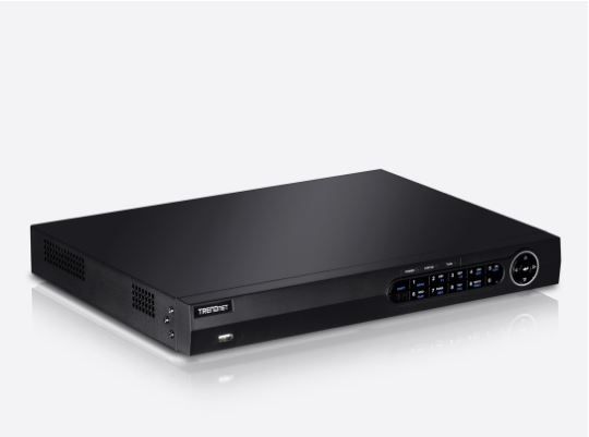 Enregistreur NVR PoE+ HD 1080p H.265 - Trendnet TV-NVR408 - 8 canaux, support 4K et stockage jusqu'à 12TB_0