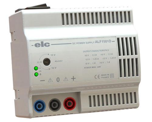 Alimentation continu et stabilisée à découpage, 30w, +/-10v à 15v, 1 à 2.5 a - ELCALF1501D_0