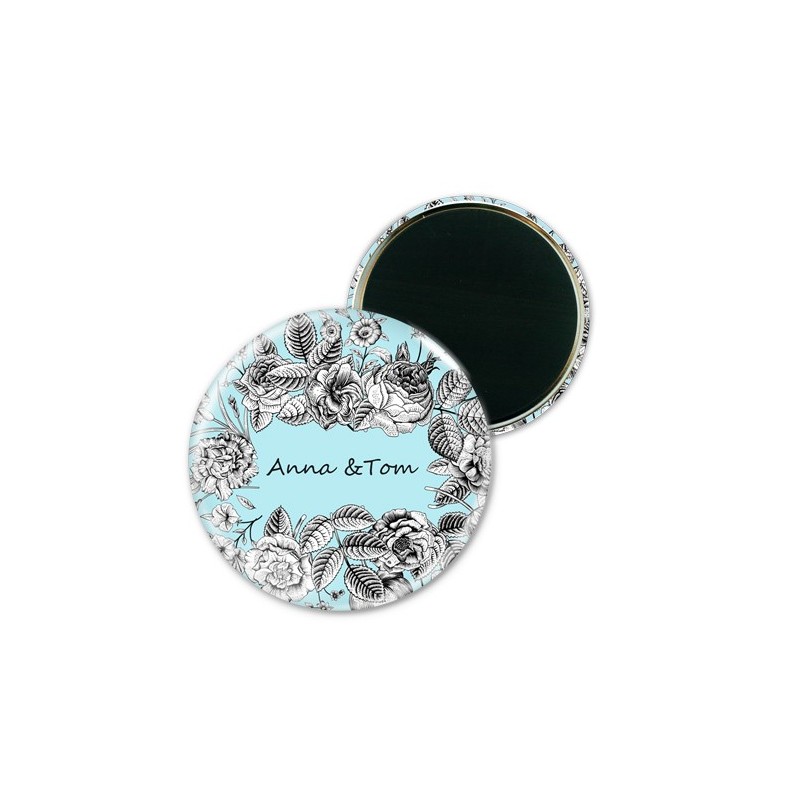 Badge personnalisé - Magnet frigo 88 mm - Publicité et communication_0