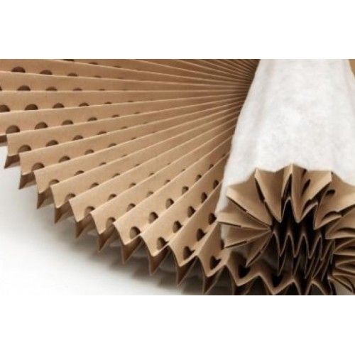 Carton alvéolaire - médias de filtration d'eau - FISA Filtration - 0,75x8 m - polyester et ignifugé_0