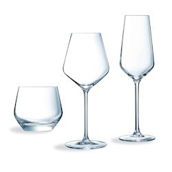 Ensemble 18 verres  Ultime - Cristal d'Arques - transparent verre 0725765985712_0