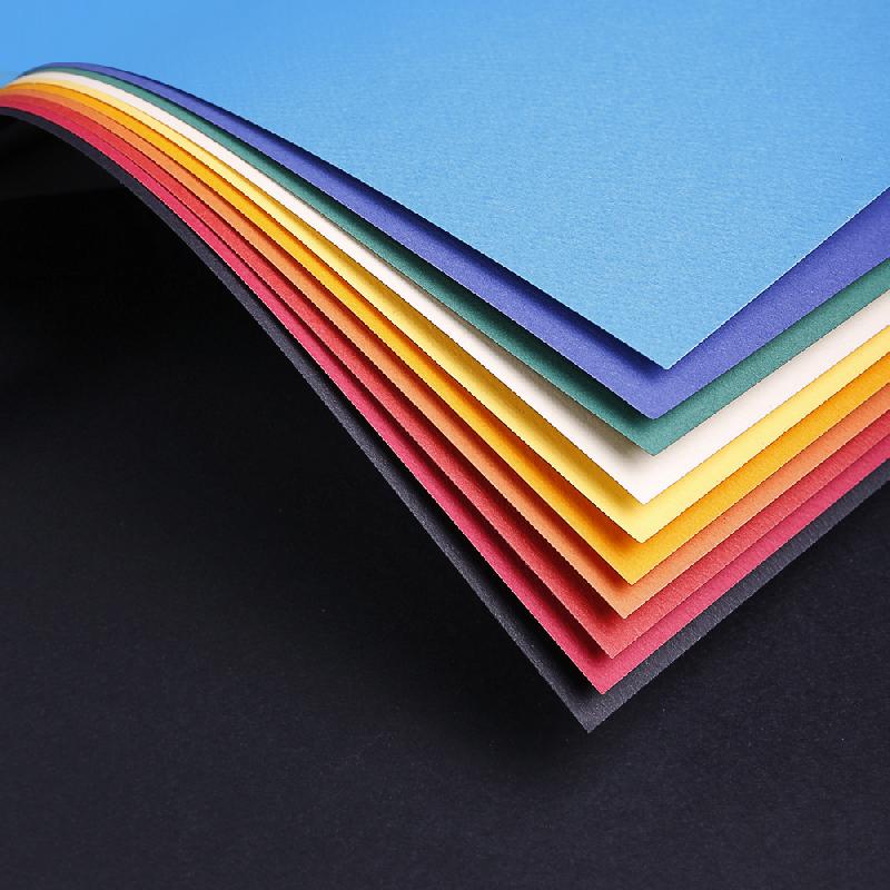 ETIVAL COLOR BLOC COLLÉ 20F A4 160G - ASSORTIMENT VIF - LOT DE 5