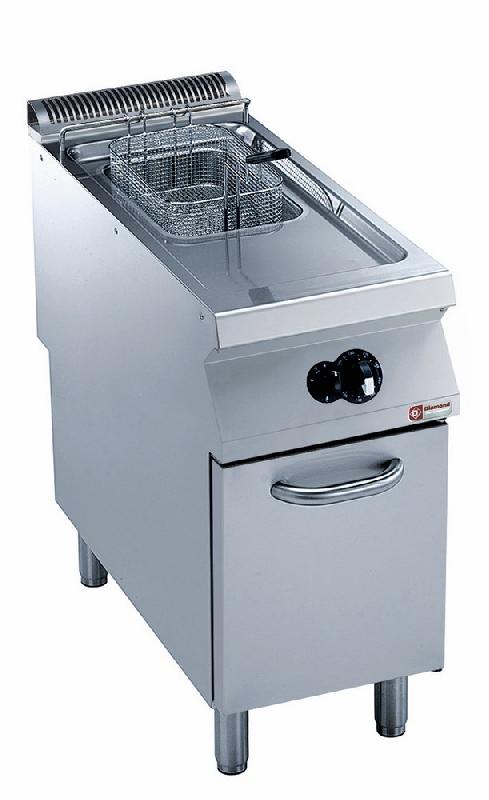 Friteuse professionnelle gaz 1 cuve y 15 litres sur meuble - G22/F15A4-N_0