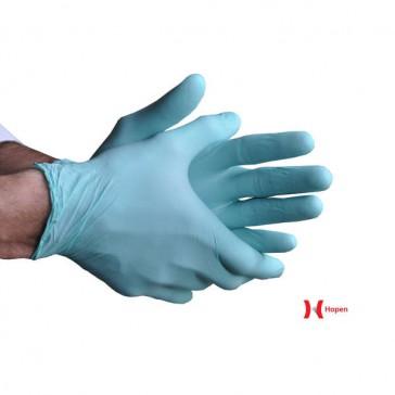 Gants nitrile sans poudre verts - taille S - boîte de 100 pièces - Kolmi Hopen_0