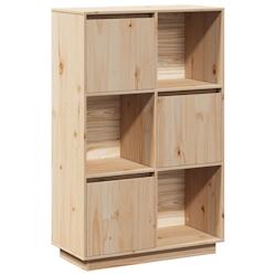 Helloshop26 - Buffet bahut commode armoire meuble de rangement organisateur cuisine salle de séjour salon haut 74 x 35 x 117 cm bois 02_0032195 - 300_0