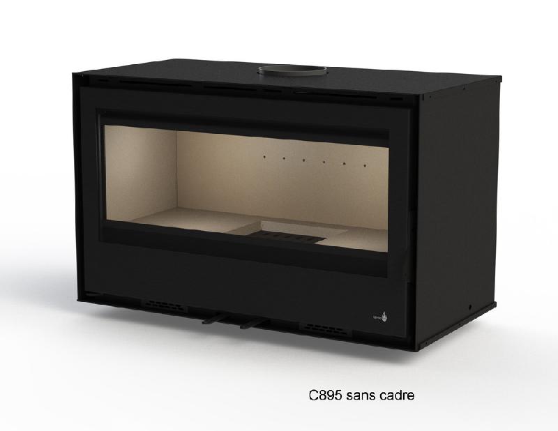 Insert Ecodesign Lagos-C-895 - 9kW avec ventilation - Dimensions 896 x 545 x 440 mm_0