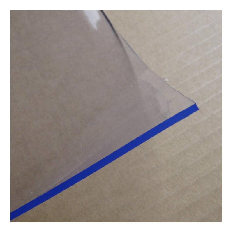 Lanière rideau PVC plastique cristal souple transparent non feu M2 - Largeur 30 cm - Réf LRS-30M2 - Vendue au mètre_0