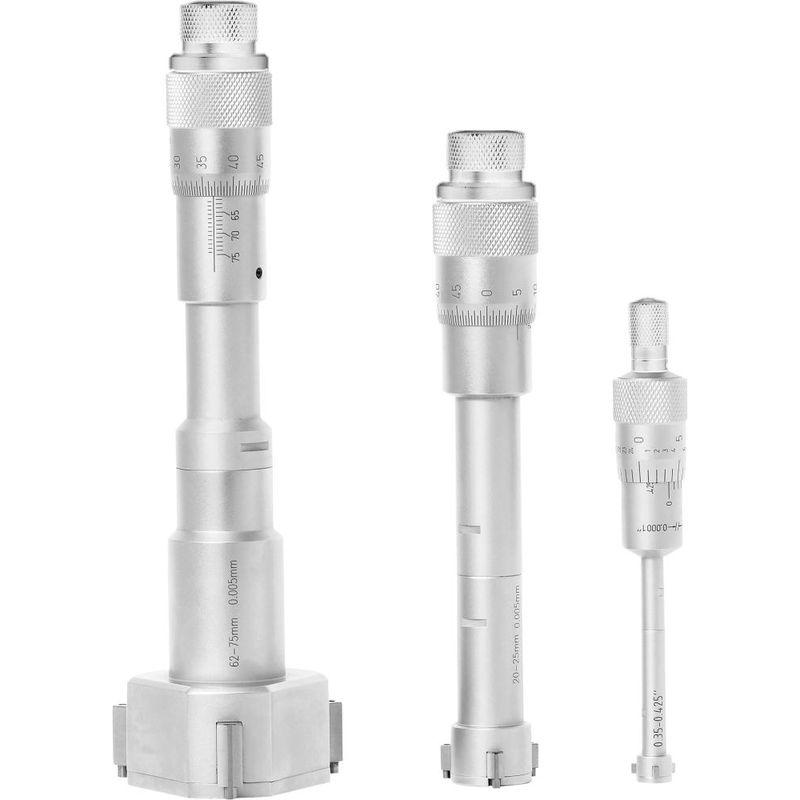 Micromètre D'intérieur Mahr 325-350 Mm - 2 Touches - DIN 863 - Occasion
