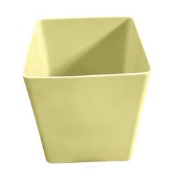 PLAST'UP ROTOMOULAGE Pot de fleurs cubio h 50cm - IVOIRE - beige 0637962081947_0