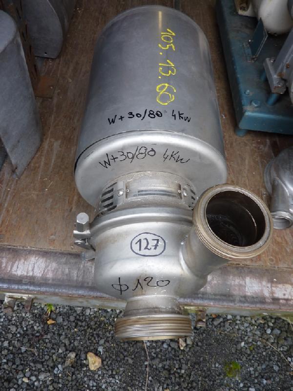 Pompe centrifuge APV-SPX W+ 30/80 - 4 KW - 2875 t/min - Diamètre turbine 120 mm_0