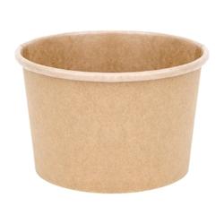 Pots à soupe Fiesta Recyclable 455ml 98 mm (lot de 500) - en carton UNFP477_0