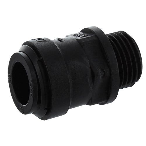 RACCORD RAPIDE 15 MM DROIT - FILETAGE MÂLE 1/2 POUCE