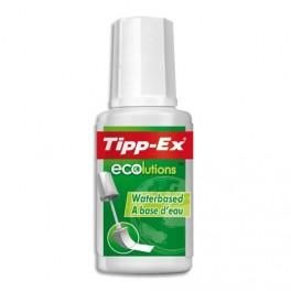 TIPP EX FLACON DE CORRECTION LIQUIDE ECOLUTION 20ML À BASE D'EAU