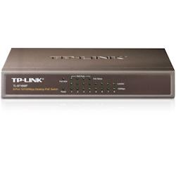 TPLINK Switch Réseau 8 ports RJ45 10/100 dont 4 PoE 53W - noir TL-SF1008P_0