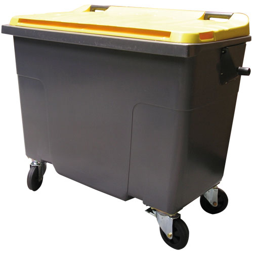 Conteneur poubelle bicolore - 240 litres