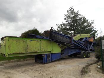 Cribleuse mobile Extec 5000 Turbo (réf. Gm33) - diesel, 3 sorties sur tapis, moteur Deutz, année 1998_0