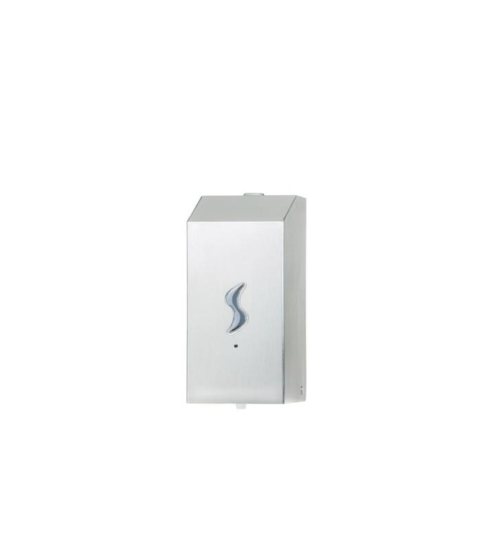 Distributeur de gel/savon inox électrique 1L rechargeable - automatique avec capteur infrarouge - Omron_0