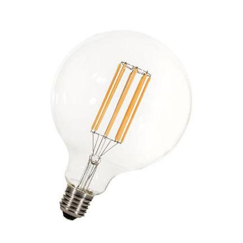E27 Globe 95 LED - effet filament droit - 5,8W claire - dimmable 230V_0