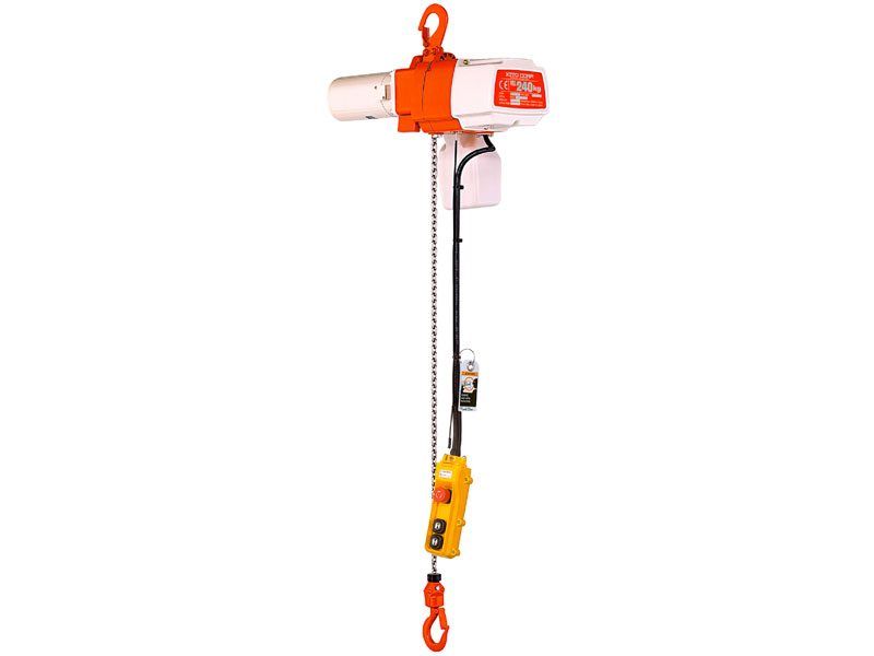 Palan électrique KITO ED - compact et léger - capacité de 60 à 480 kg - vitesse variable et sécurité renforcée_0