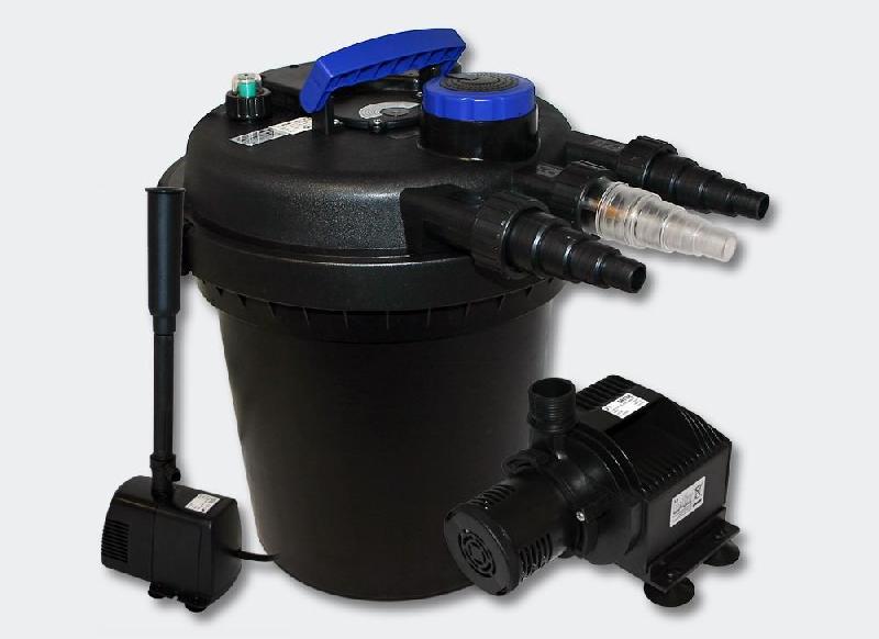 Kit de filtration à pression bio 6000l uv 11 watts pompe fontaine 4216205