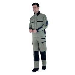 Lafont - Blouson de travail VENTUS Beige / Noir Taille S - S beige 3609702613357_0