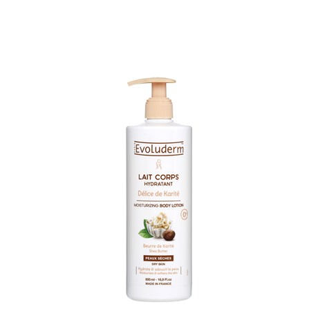 LAIT CORPS HYDRATANT KARITÉ EVOLUDERM 500 ML