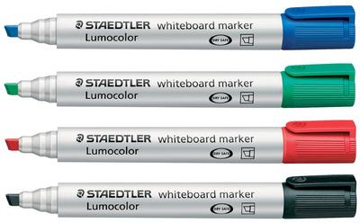 LUMOCOLOR 351B MARQUEUR WHITEBOARD, ORANGE - LOT DE 12