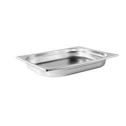 METRO Professional Bac gastro GN 1/2, inox, 40 mm - argenté Acier inoxydable 14/1 945729_0