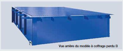 Niveleur de quai hydraulique - modèle à coffrage perdu B avec cadre autoporteur fermé_0