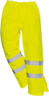 Pantalon réfléchissant jaune S487 - respirant et imperméable - taille XXL_0