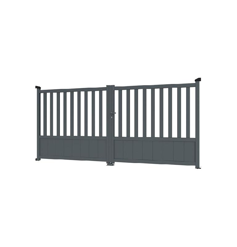 Portail aluminium lyon - portlyon300160g_0